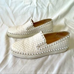 Christian Louboutin Studded Sneakers - Size 41